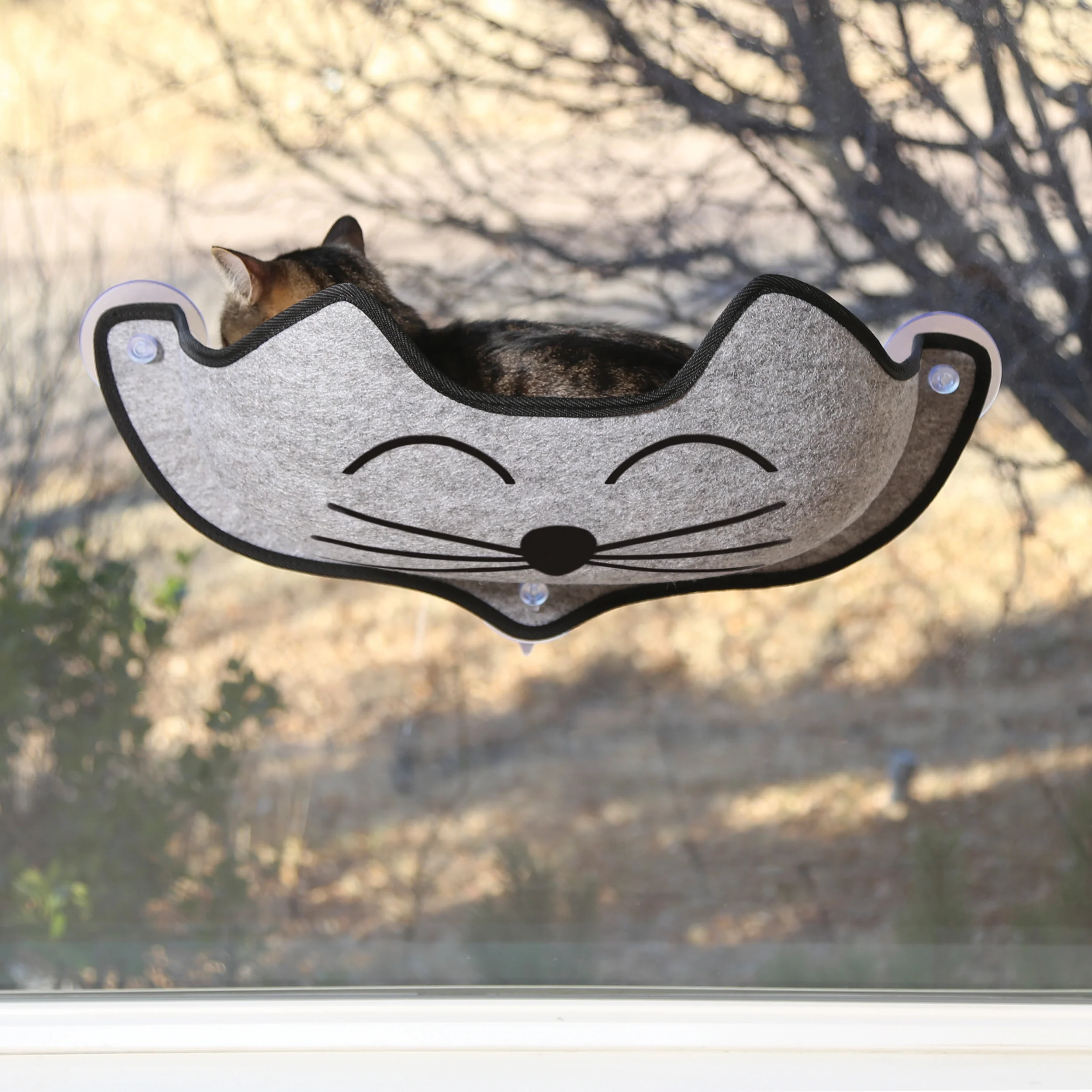 K&H EZ Mount Kittyface Window Bed - Image 9