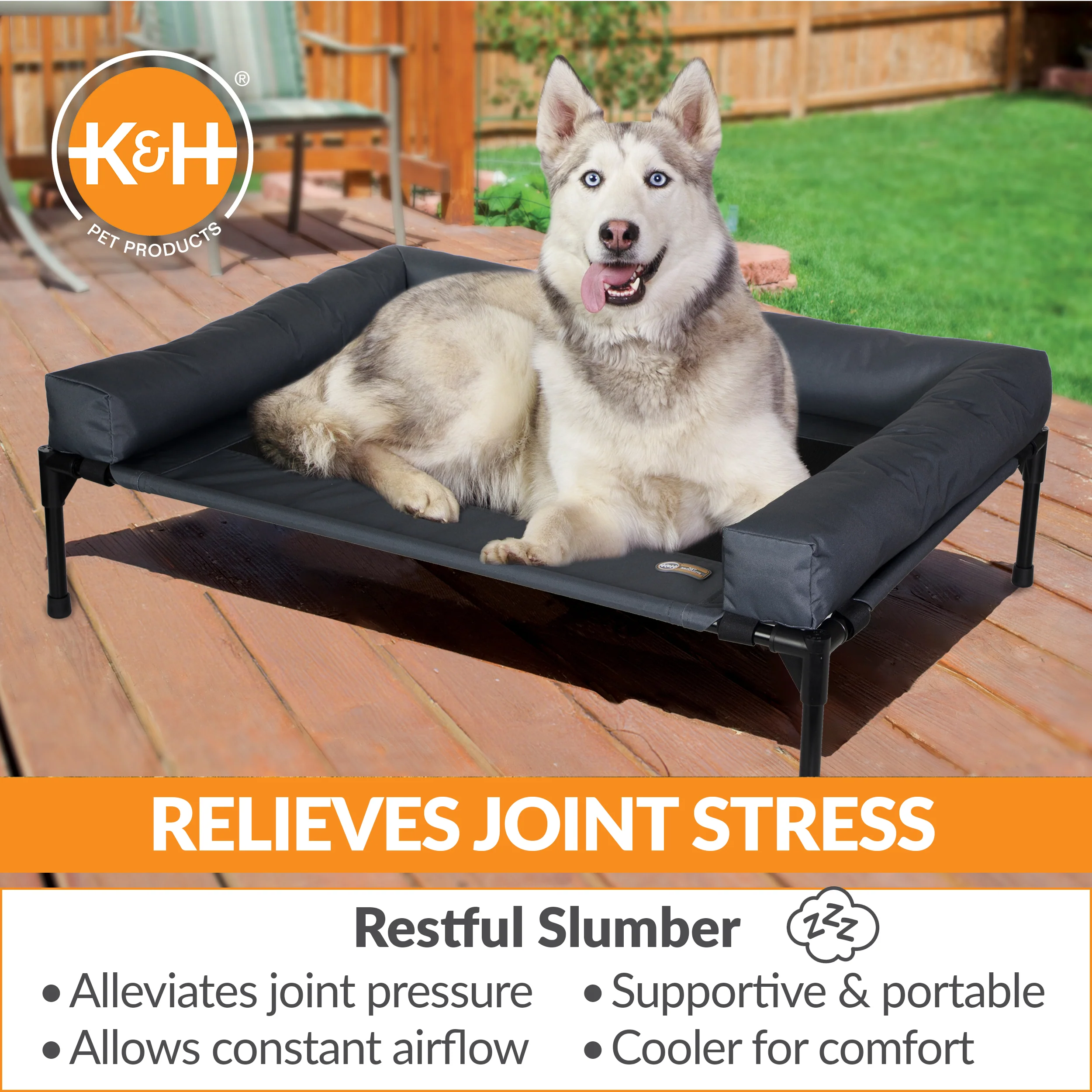 K&H Original Bolster Pet Cot - Image 4