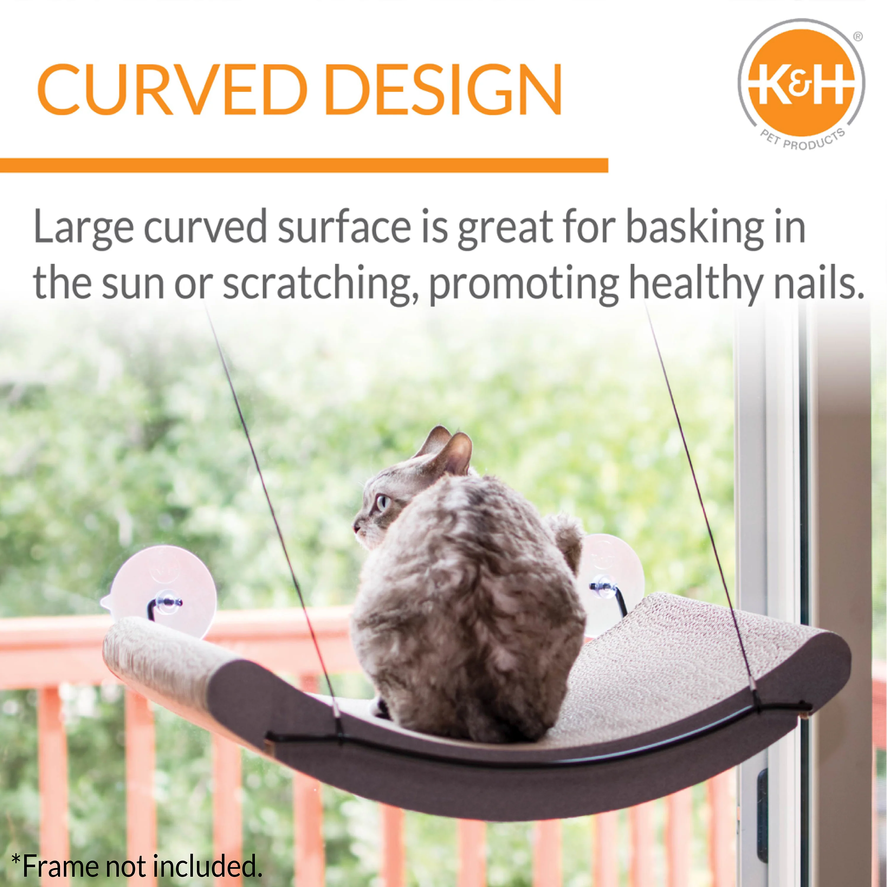 K&H EZ Mount Kitty Sill Cradle Scratcher - Refill Only - Image 3