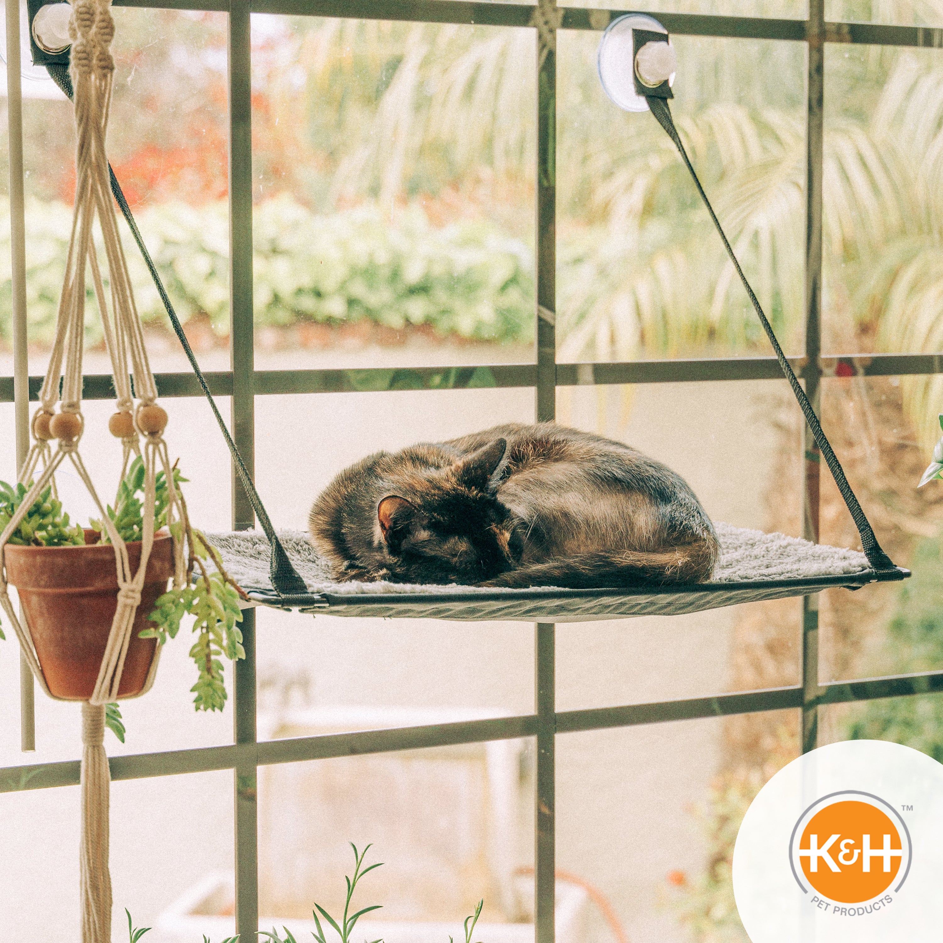 K&H EZ Mount Window Kitty Sill Single Level - Image 5