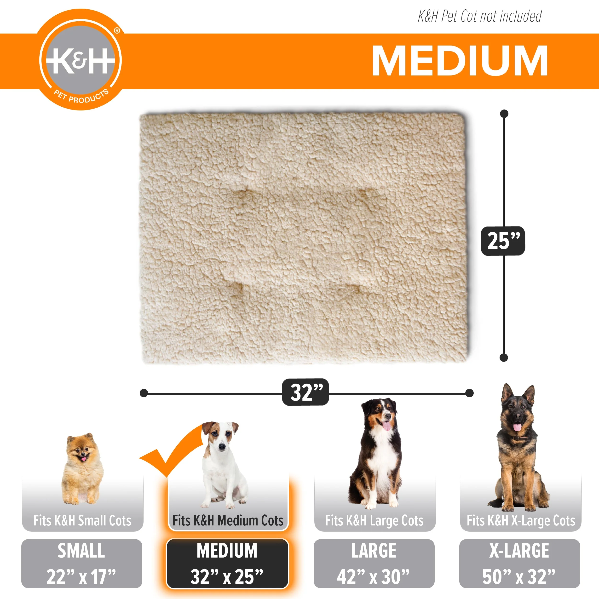 K&H Original Pet Cot Pad - Image 5