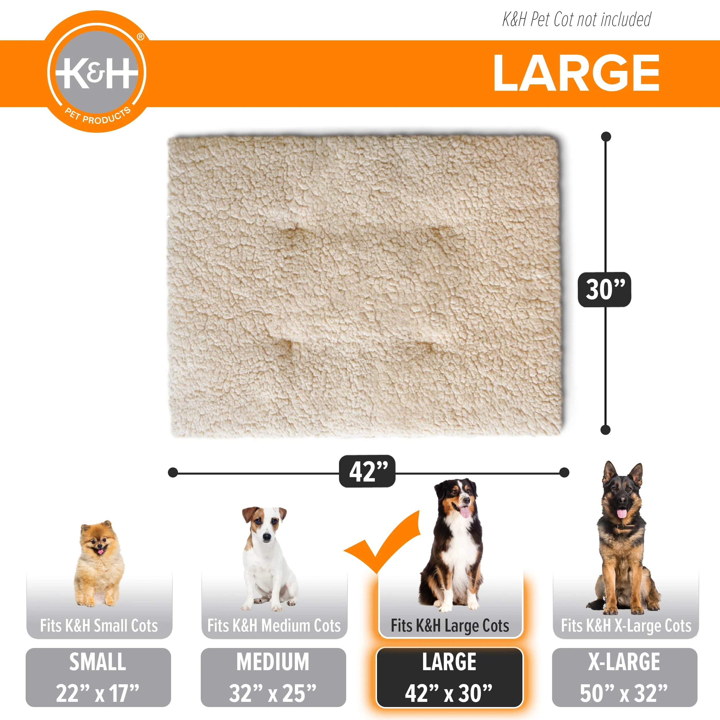 K&H Original Pet Cot Pad - Image 6