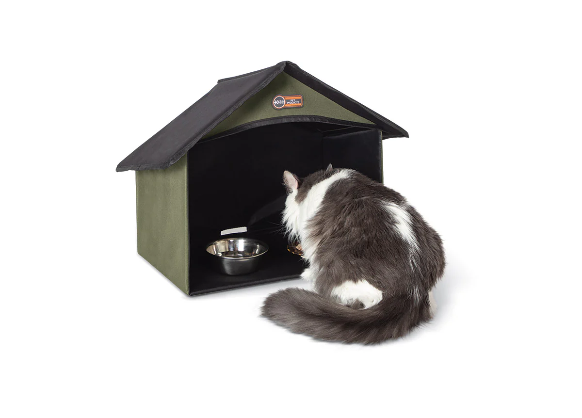 K&H Outdoor Kitty Dining Room - Image 2