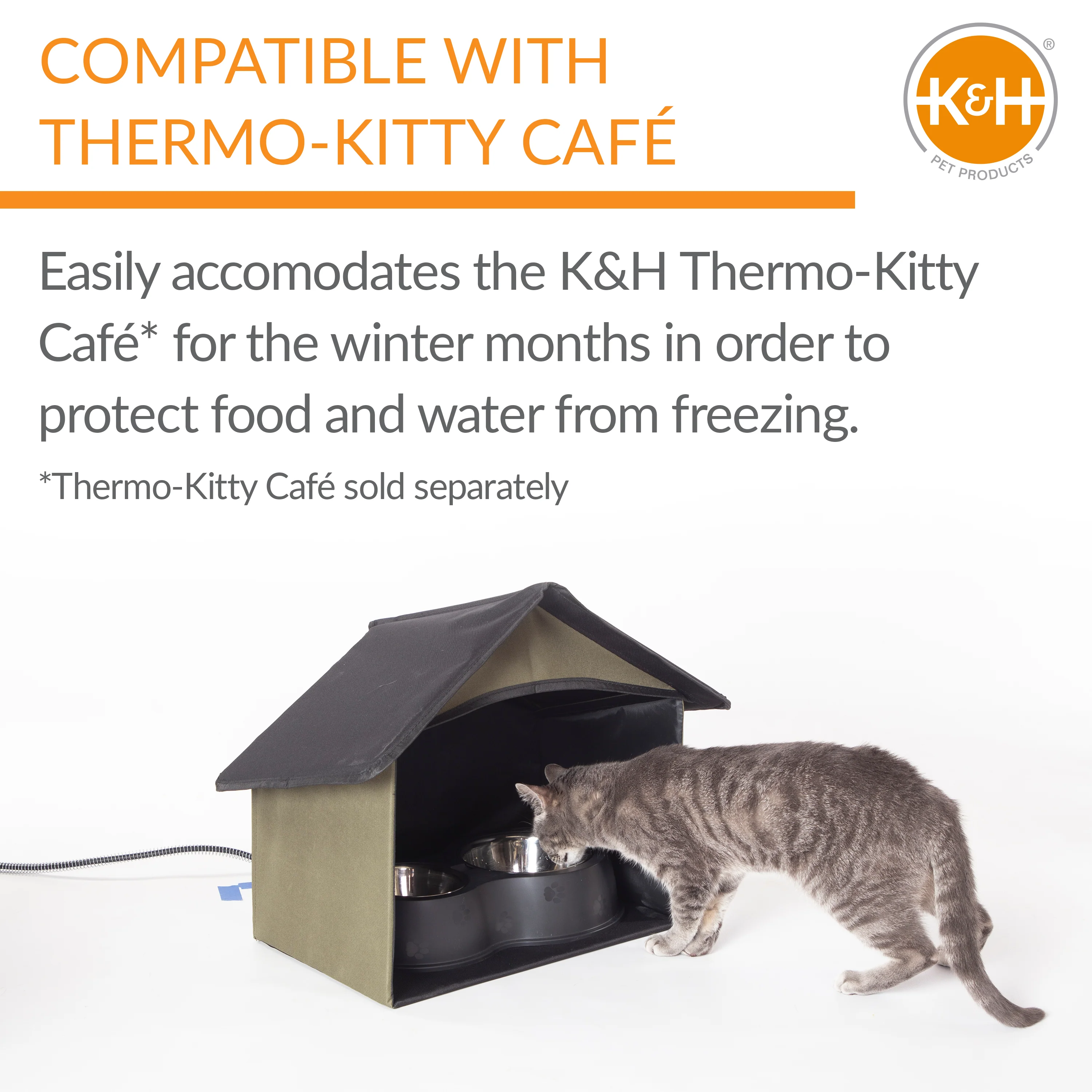 K&H Outdoor Kitty Dining Room - Image 5