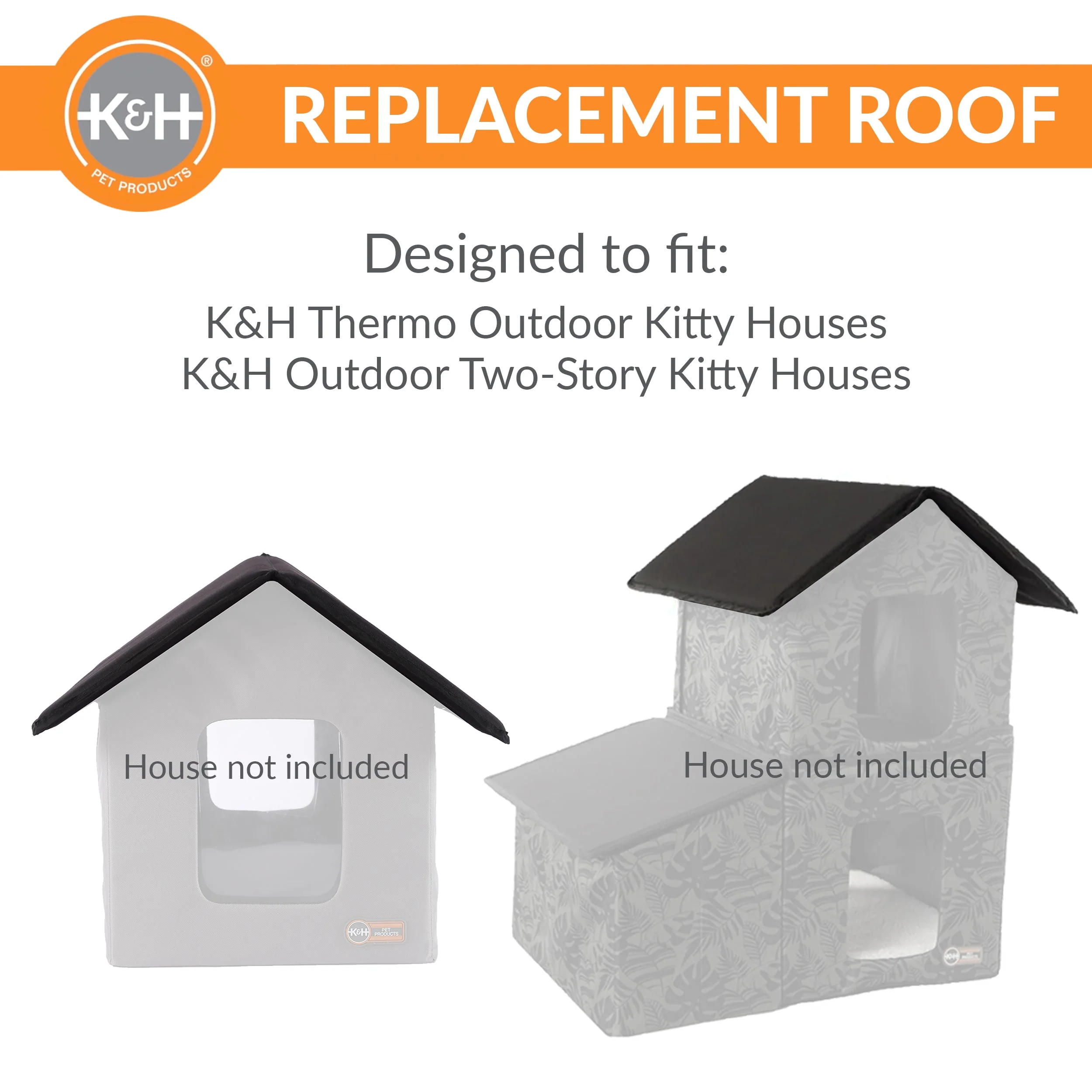 K&H Outdoor Kitty House Replacement Roof Tops - Image 4