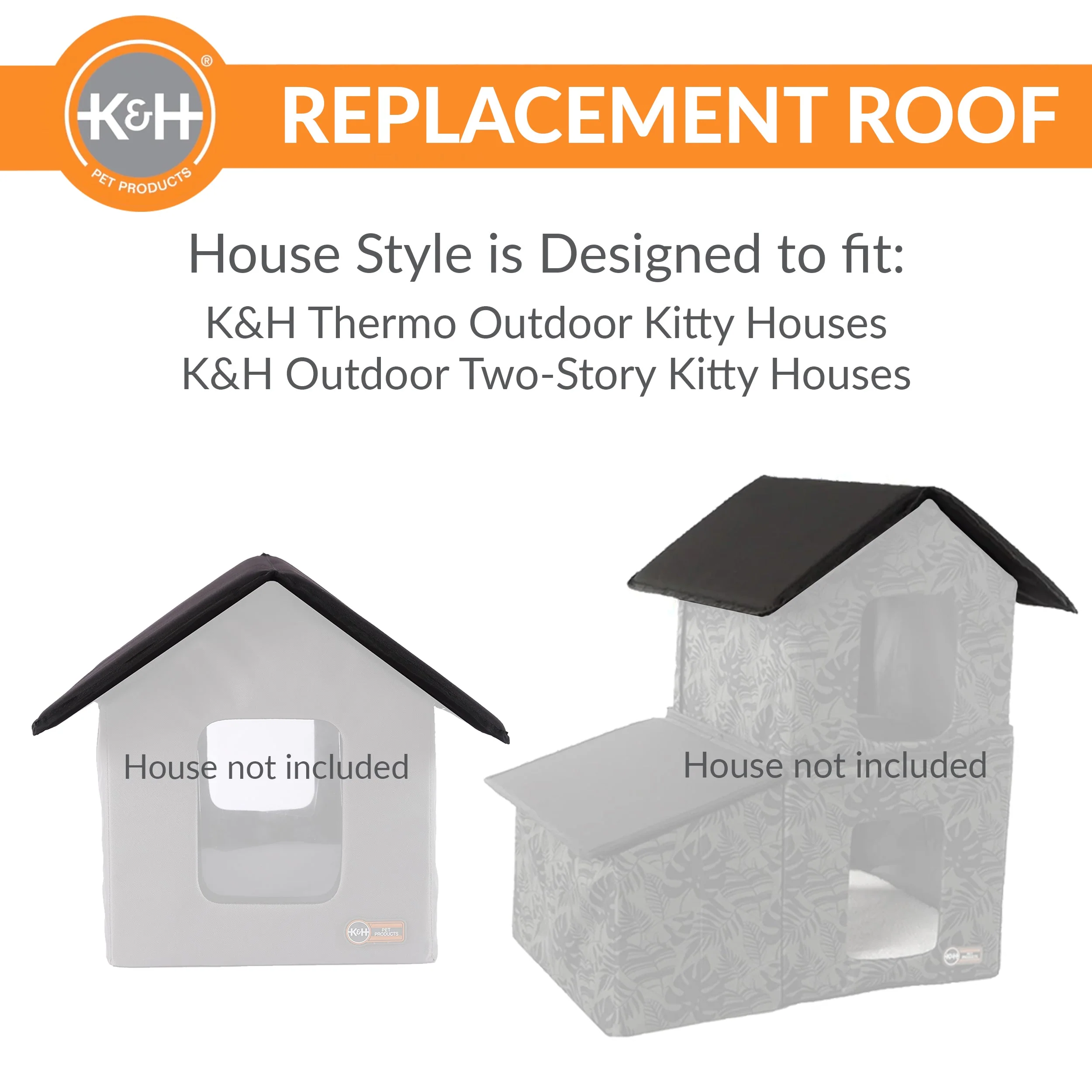 K&H Outdoor Kitty House Replacement Roof Tops - Image 6