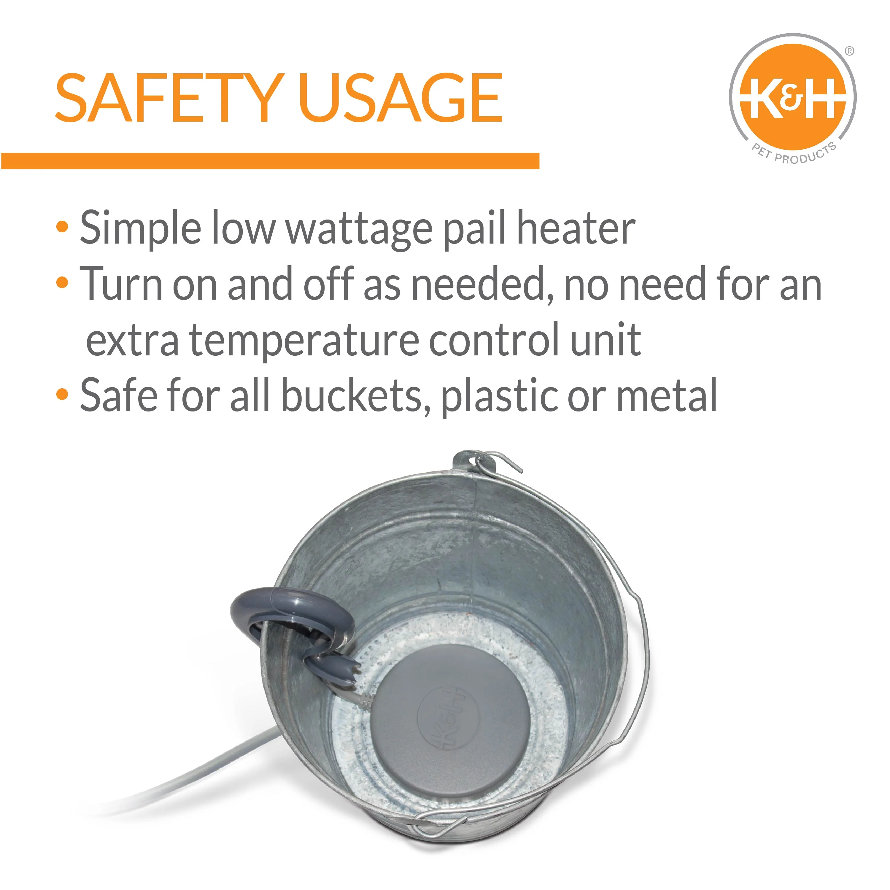 K&H Perfect Bucket Heater - Image 3