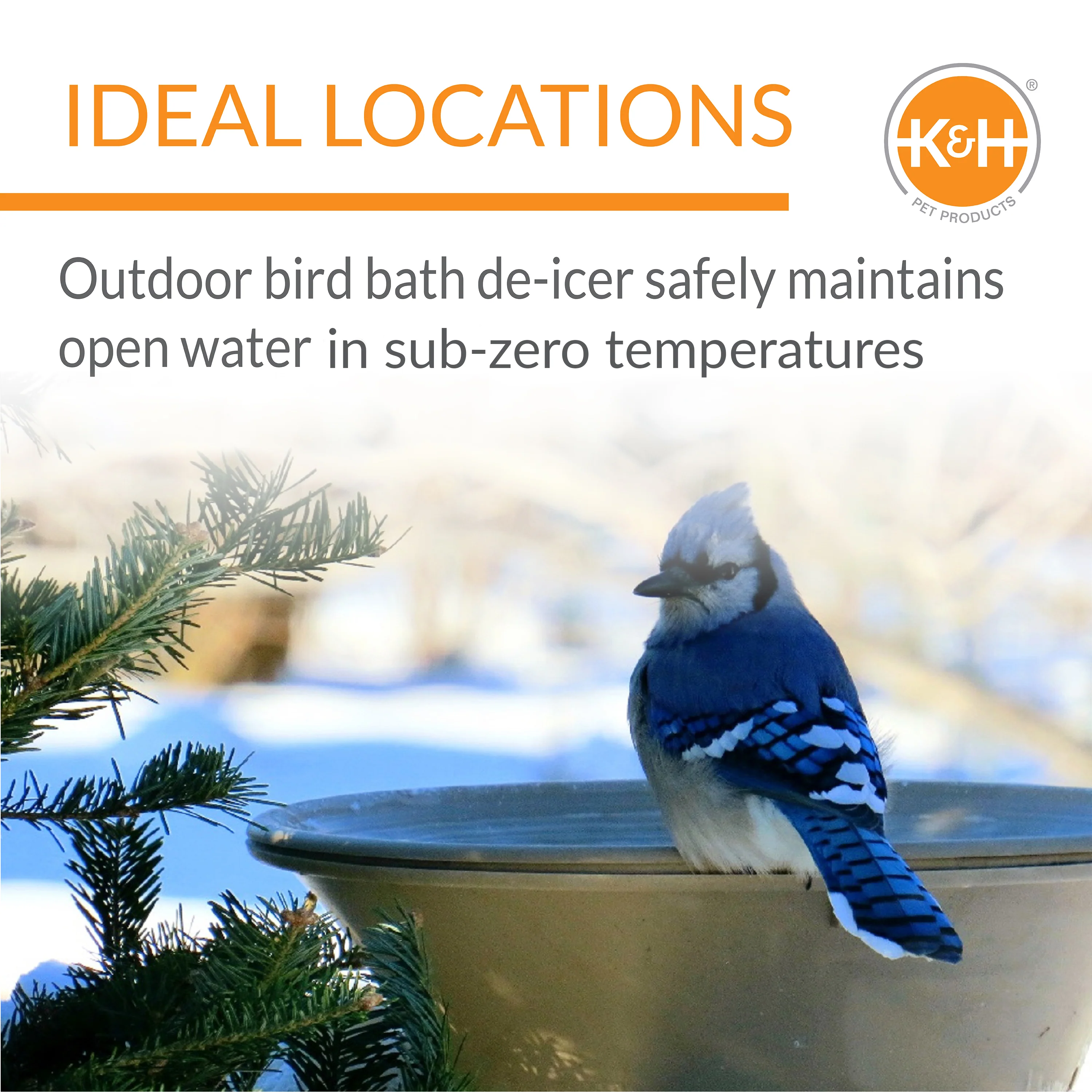 K&H Super Ice Eliminator Bird Bath Deicer - Image 7