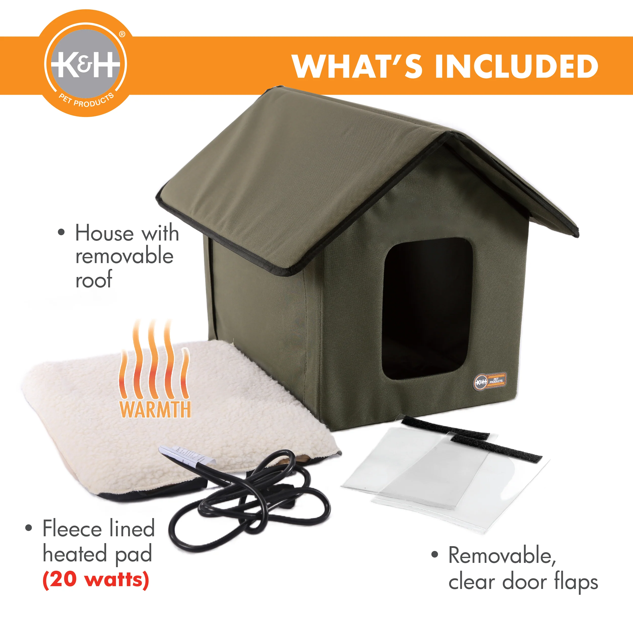 K&H Thermo Outdoor Kitty House - Image 3
