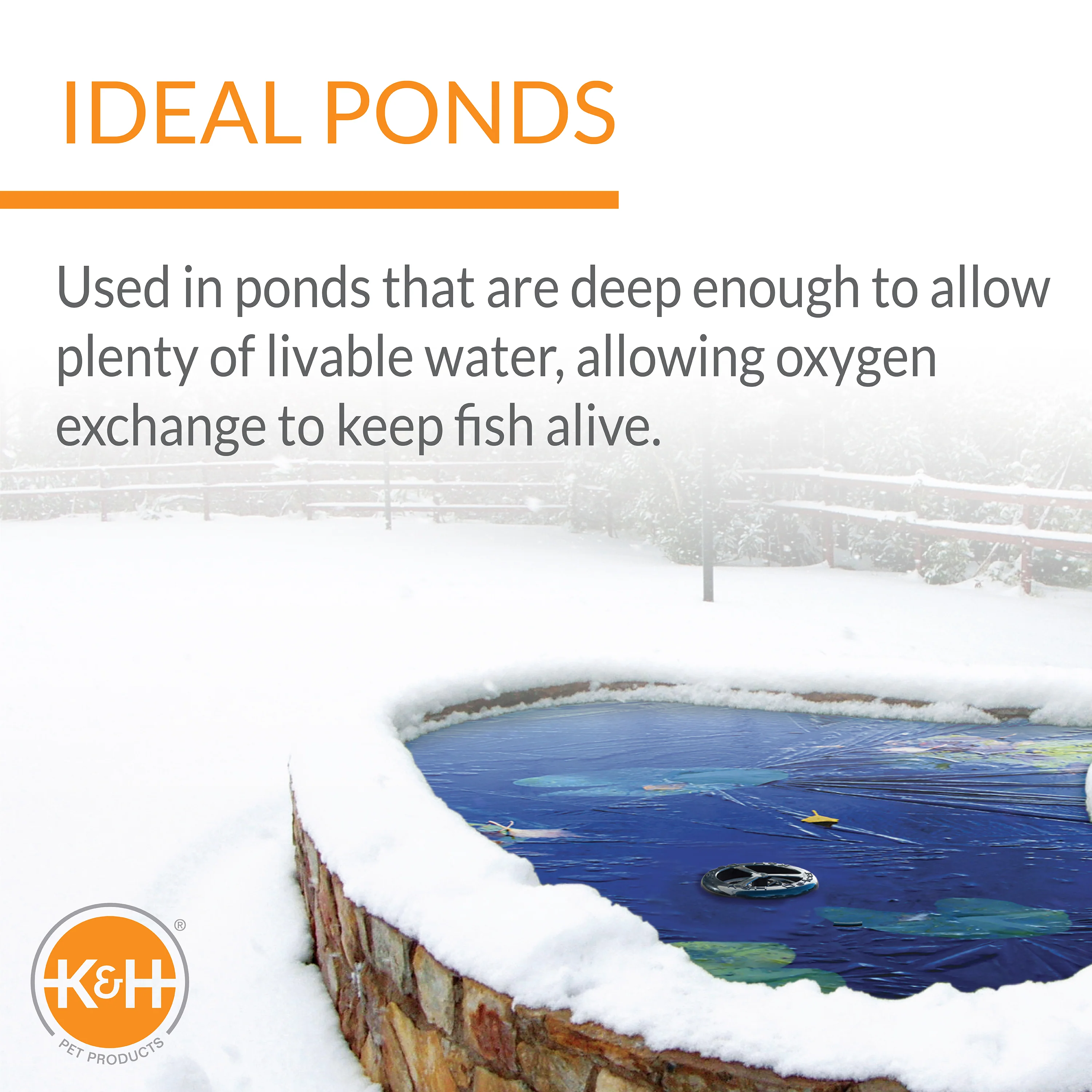 K&H Thermo-Pond Perfect Climate Deluxe Pond Deicer - Image 9